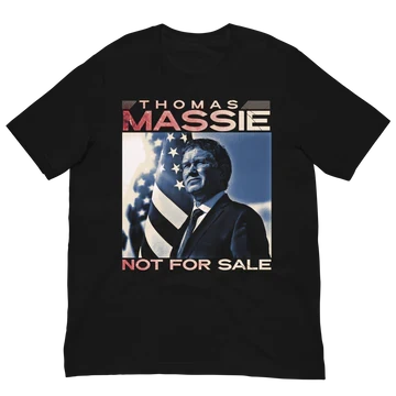 Thomas Massie - Not For Sale (T-shirt)