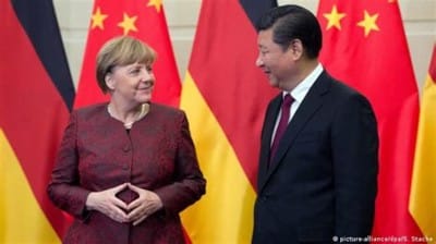 Angela Merkel and Xi Jinping