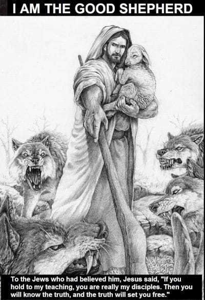 Who is 'The Good Shepherd' and 'The Truth that Sets People Free'?