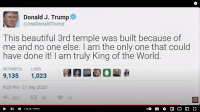 Antichrist is king over Israel