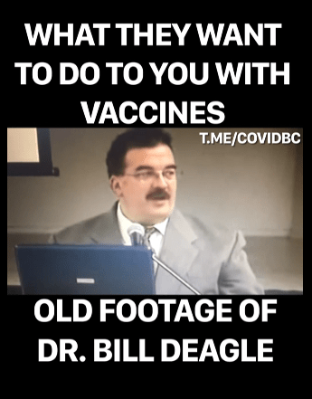 Old Footage Of Dr. Bill Deagle: What They Want To Do To You With Vaccines (2006) 💉 - Watch