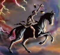 Black Horse of the Apocalypse