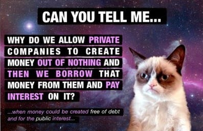 Create money from nothing