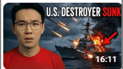 Iran Just Sank a U.S. Destroyer — First American Warship Lost Since WWII - Watch