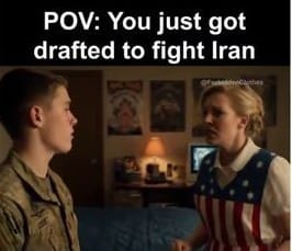 POV: You just got drafted to fight Iran - Watch