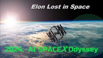 2024: AI SPACEX Odyssey - Elon Lost in Space - Watch