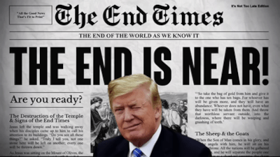 The END is near! don't be on the wrong side of God because you are trusting in wicked men! - Watch