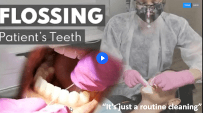 Dental Floss Vaccination at Your Local Dentist - 'It's Just A Routine Cleaning' by GamechangerTV - Watch