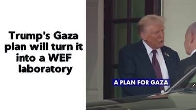 Trump's Gaza plan will turn it into a WEF laboratory - Watch