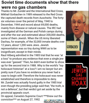 Holocaust denied by Russia