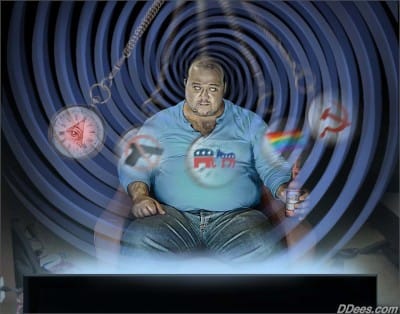 Hypnotized by TV