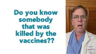 Do you know somebody that was killed by the vaccines?? - Watch