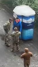 happy Ukrainian 'volunteers' for the frontlines being sent to the Jewish meat grinder - Watch