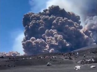 Italy's Mount Etna: highest active volcano in Europe explodes into action! - Watch