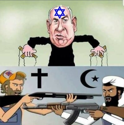 Netanyahu puppeteer