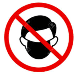 No masks
