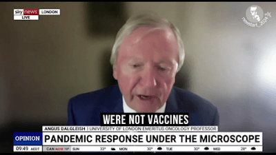 'These were not vaccines. These were horrible gene therapies that could actually integrate into your genome.' - Watch