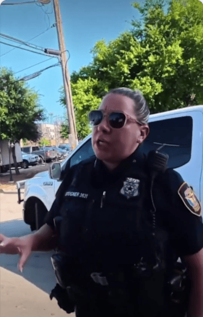 American Police Officer Tickets Street Preacher for OFFENSIVE SPEECH - Watch