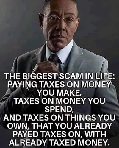 Paying taxes