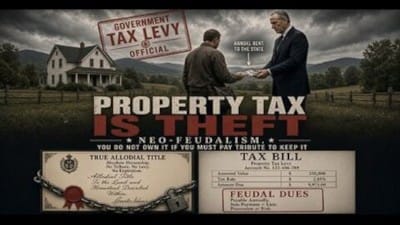 Neo-Feudalism - Property Tax Is Theft - Watch