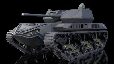 Ripsaw M5 AI Crewless Tank - Watch