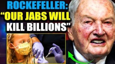 Leaked Video Reveals Rockefeller (Jewish) 'Predicted' Covid Jab Depopulation Agenda in 1994 - Watch