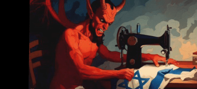 Satan sewing Israel