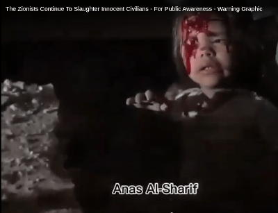 The Zionists Continue To Slaughter Innocent Civilians - For Public Awareness - Warning Graphic - Watch