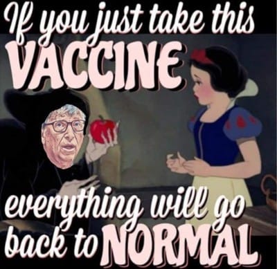 Vaccine, a poison apple