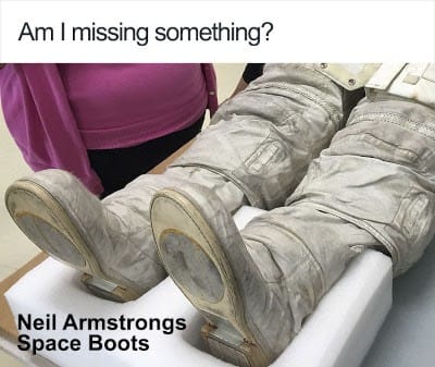 First Steps On The Moon Don't Match Neil Armstrong's Boots, NASA answers the claims (PDF)