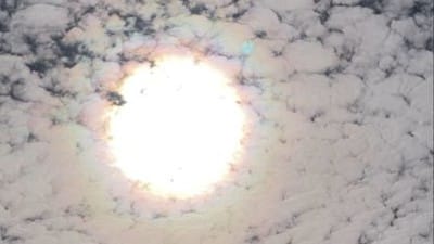 'Sun' in the Clouds - Watch