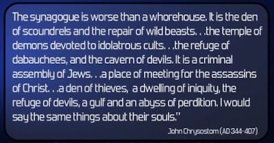 The Synagogue of Satan is a whorehouse