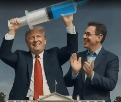 Trump is the 'father' of the COVID-19 vaccine!