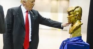 Trump bust