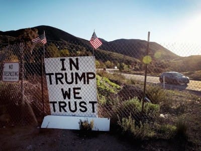 Trump sign