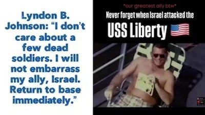 USS Liberty: 'We're being attacked by an unknown aircraft. HELP.'
