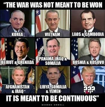 war not meant to be won
