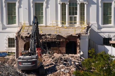 Whitehouse demolished