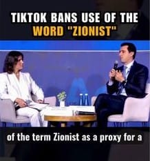 TikTok bans the use of the word Zionist - Watch